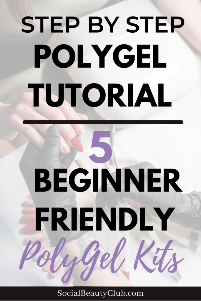 Use the list of the 5 best PolyGel kits to buy the right kit for you. Now you, can use that kit to learn how to apply PolyGel at home. #polygelnails #polygeltutorial #polygel #polygeltipsandtrick