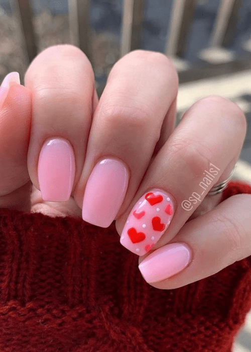 Valentine’s day is all about love so here are some amazing nail designs you will love #valentinesdaynails #valentinesdaynailsacrylic #nails #beauty #valentinesdaynailsacryliclong