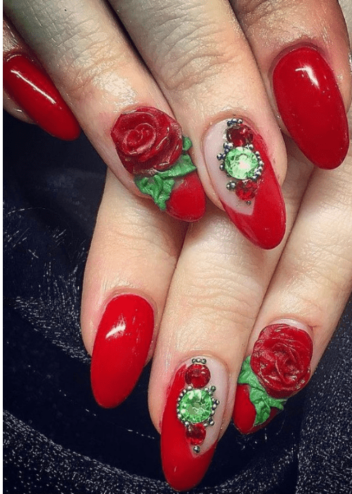 Valentine’s day is all about love so here are some amazing nail designs you will love #valentinesdaynails #valentinesdaynailsacrylic #nails #beauty #valentinesdaynailsacryliclong