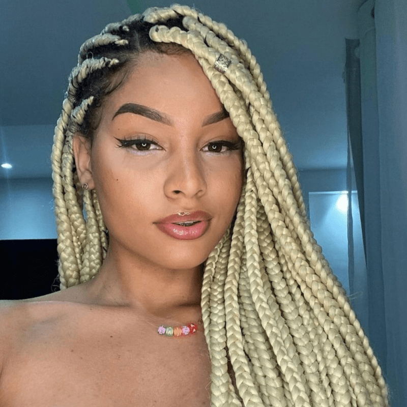 40 Stunning Box Braid Hairstyles To Try This Year - Social Beauty Club