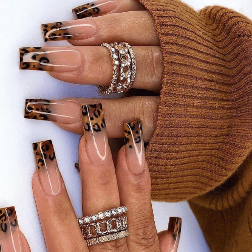 Fall nail design