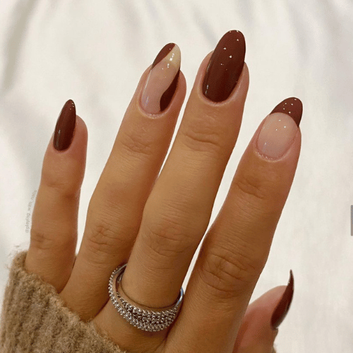 Fall nail art