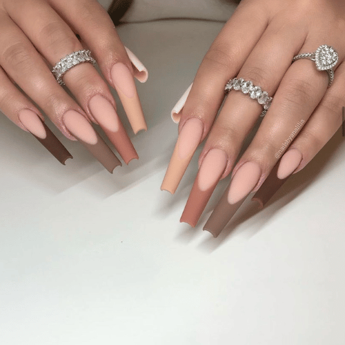 Fall nail art