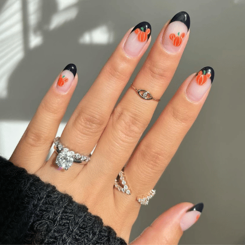 Fall nail design