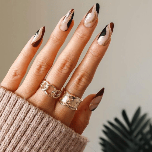 Fall nail design