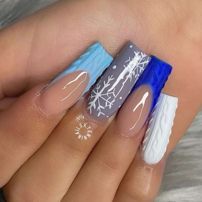 25 Winter Wonderland Nail Designs You Will Love Social Beauty Club