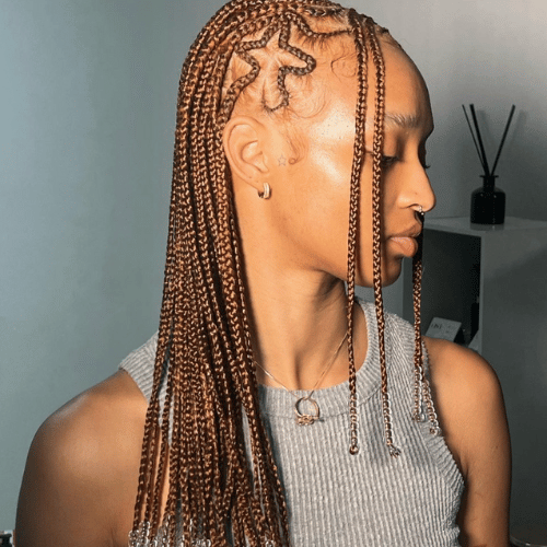 Fulani Braids with Beads - Back-to-school hairstyle