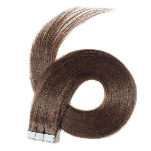 Dark brown Tape-in extensions